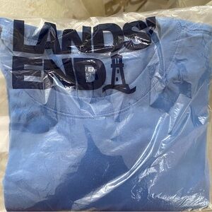 Lands' End Classic Navy Super-T